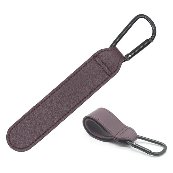 2PCS Leather Baby Stroller Hook