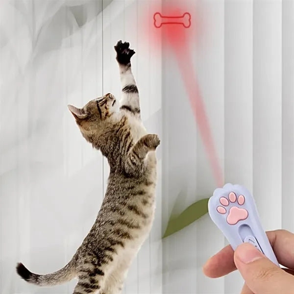 3-in-1 USB Rechargeable Multicolor Pet Laser Pointer
