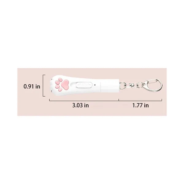 3-in-1 USB Rechargeable Multicolor Pet Laser Pointer