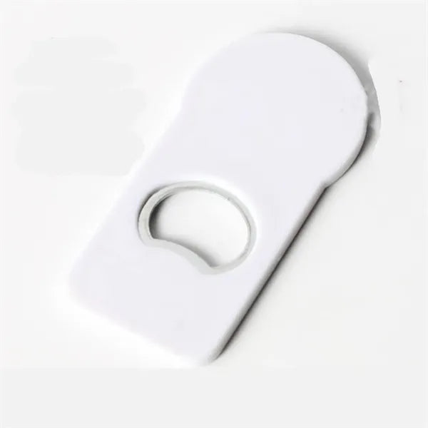 Round head plastic bottle opener magnetic