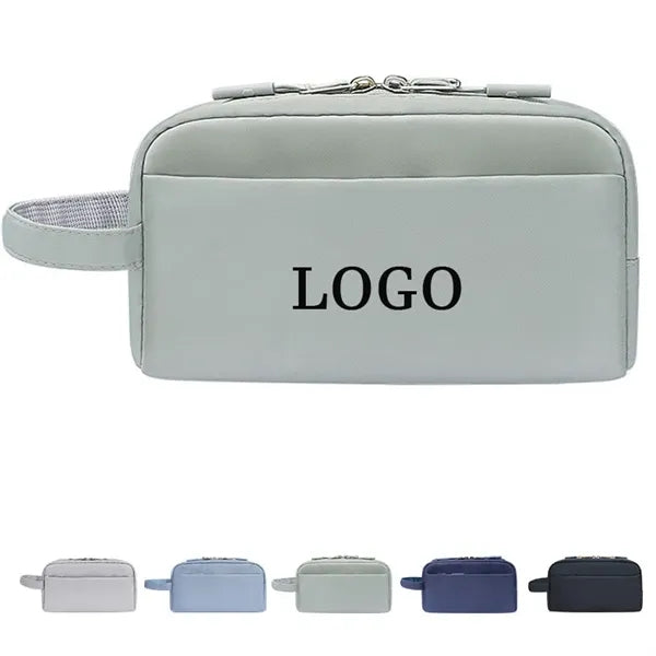 290T Anti Scratch Fabric Cable Organizer Bag With Handles