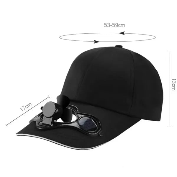 Solar Fan Cap