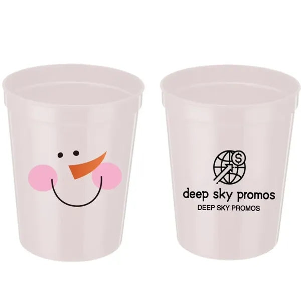 16oz Plastic Christmas Cup
