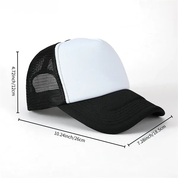 Foam Front Mesh Back Trucker Hat