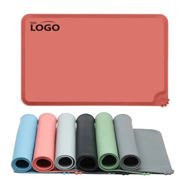 Food-Grade Silicone Waterproof Pet Food Mat