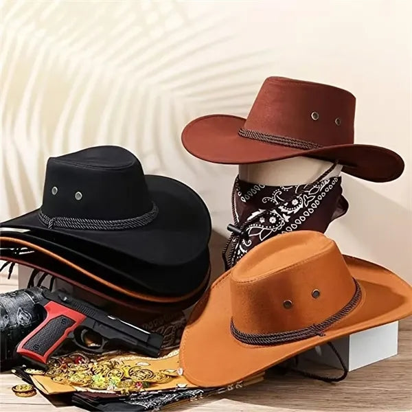 Classic Western Cowboy Hat for Outdoor