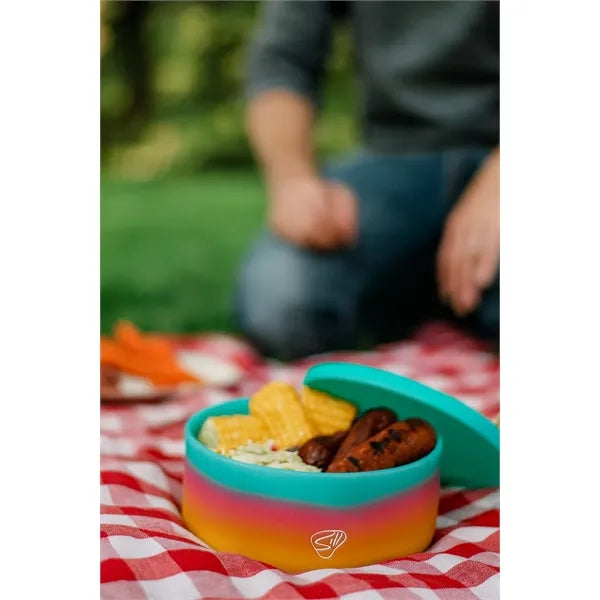 Silipint Silicone 30 oz Lidded Bowl