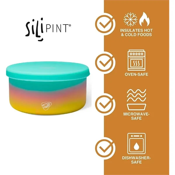 Silipint Silicone 30 oz Lidded Bowl