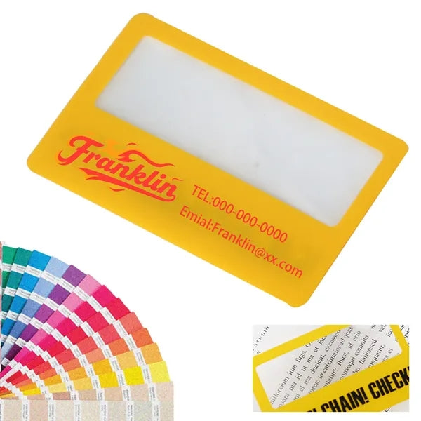 Portable Card Magnifier