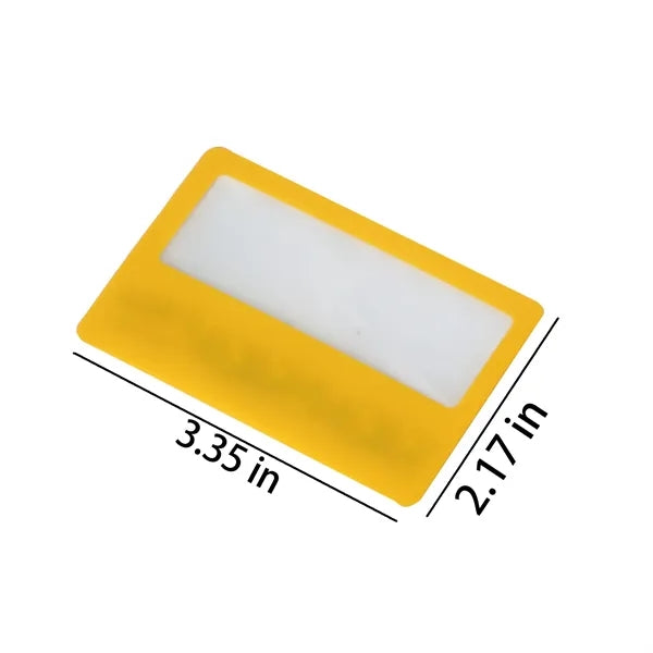 Portable Card Magnifier