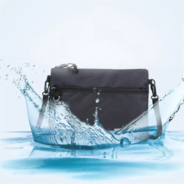 Polyester Casual Shoulder Crossbody Pouch Messenger Bag