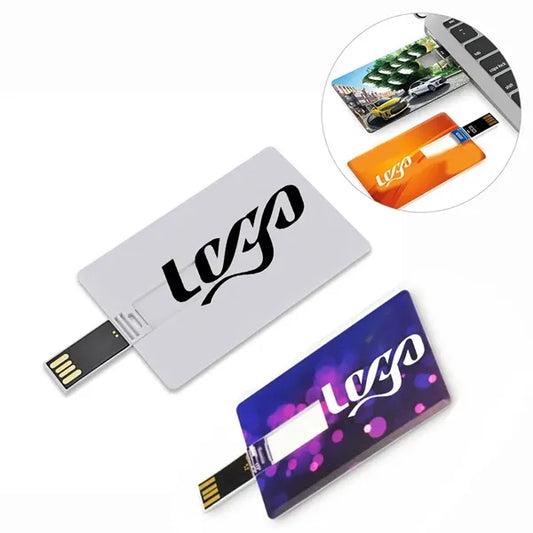 Card Flip Custom Flash Drive