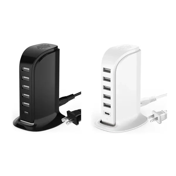 Multi-Port USB Desktop Charging Station