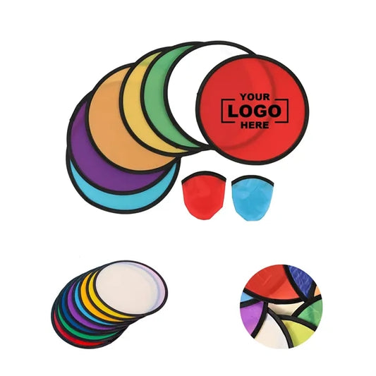 Foldable Flying Disc Fan - Portable Outdoor Advertising Fan