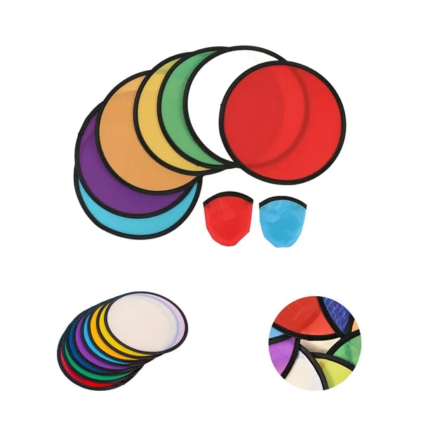 Foldable Flying Disc Fan - Portable Outdoor Advertising Fan