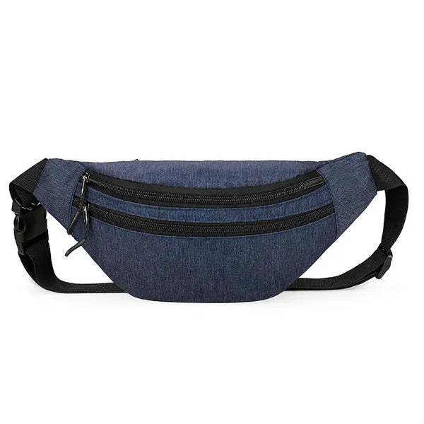 Unisex Waist Pack, 3 Pockets, Large Capacity, Affordable