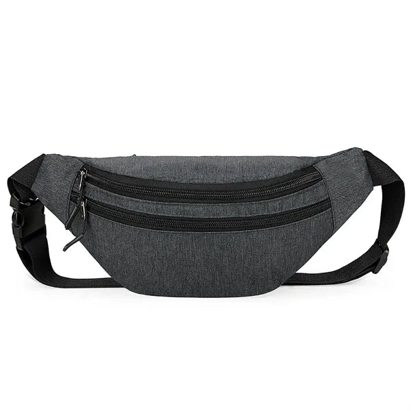 Unisex Waist Pack, 3 Pockets, Large Capacity, Affordable