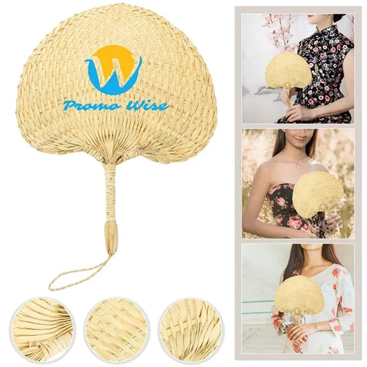 Eco-Friendly Lightweight Handwoven Bamboo Handheld Fan