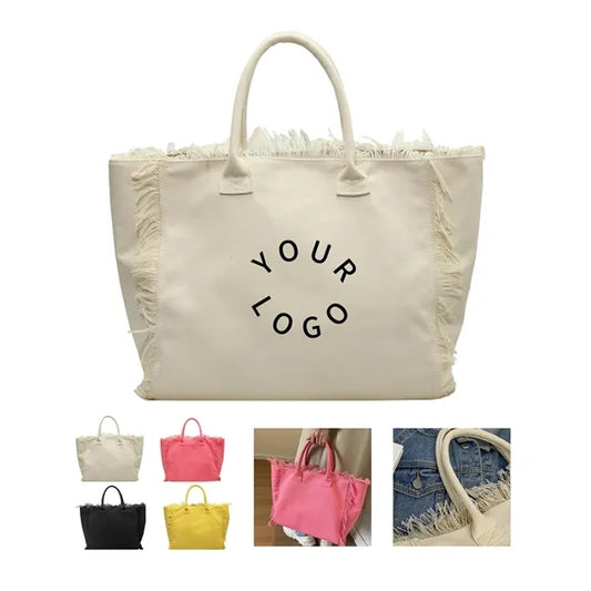 Polyester Fringe Tote