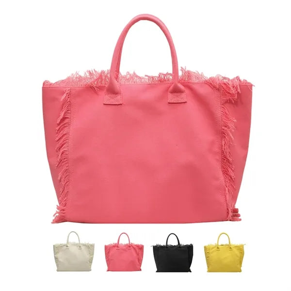 Polyester Fringe Tote