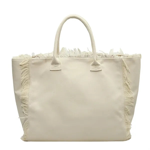 Polyester Fringe Tote