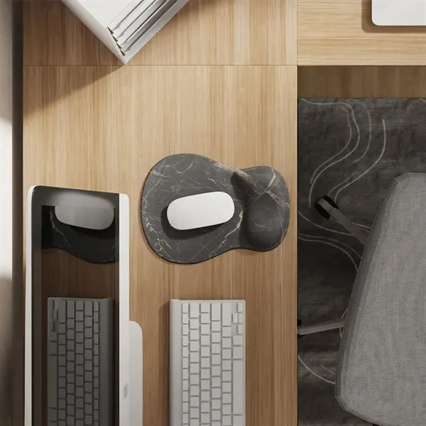 Premium Anti-Slip Ergonomic Gel Mouse Pad with Wrist Support