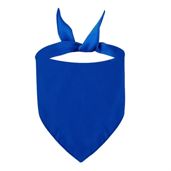 Polyester Pet Triangle Scarf
