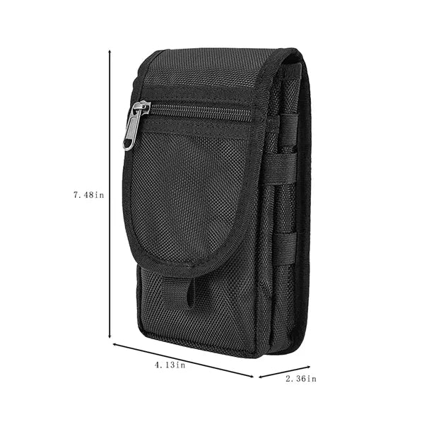 Tactical Phone Pouch With Belt Loop For Outdoor Activities