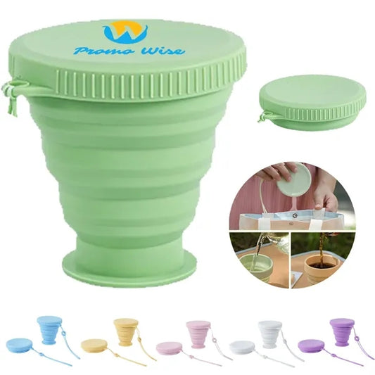 6-oz Collapsible Eco-Friendly Compact Silicone Travel Cup