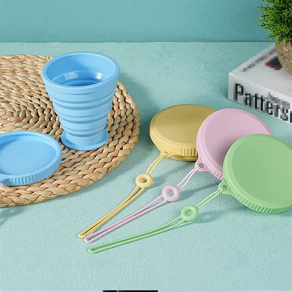 6-oz Collapsible Eco-Friendly Compact Silicone Travel Cup
