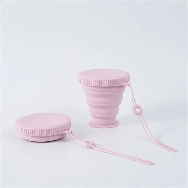 6-oz Collapsible Eco-Friendly Compact Silicone Travel Cup