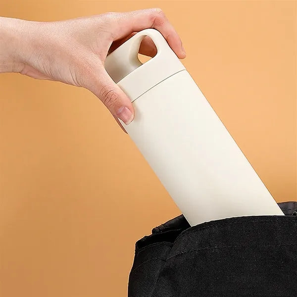 Double-Wall Stainless Steel Insulated Tumbler with Straw
