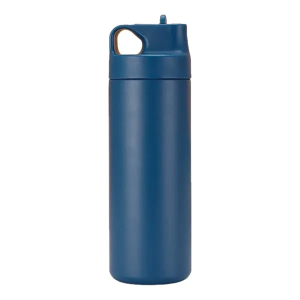 Double-Wall Stainless Steel Insulated Tumbler with Straw
