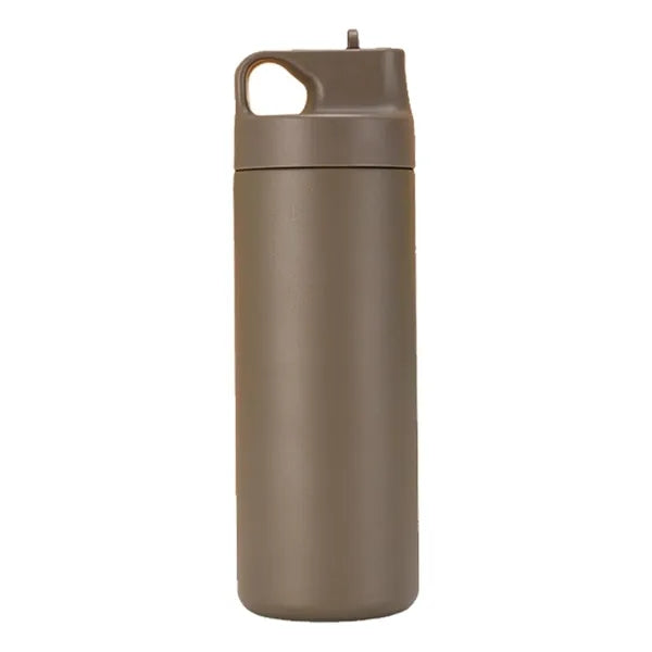 Double-Wall Stainless Steel Insulated Tumbler with Straw