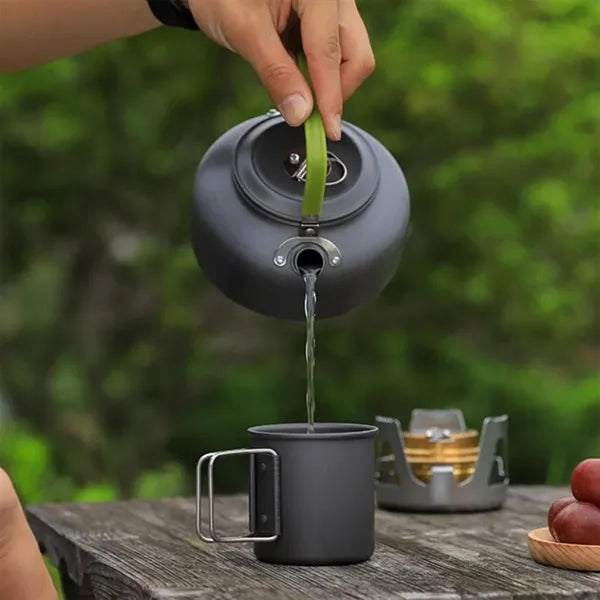 Portable Aluminum Alloy Outdoor Camping Cup Folding Handle