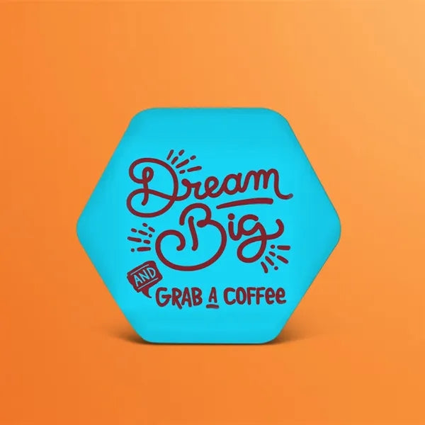 Hexagonal Custom Buttons