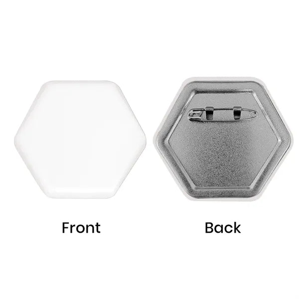 Hexagonal Custom Buttons