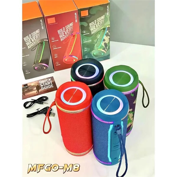 Portable Bold Sound Fabric Bluetooth5.3 Speaker