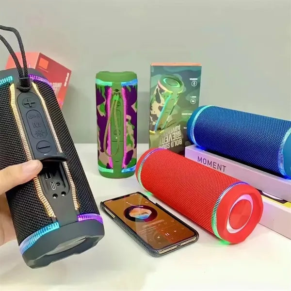 Portable Bold Sound Fabric Bluetooth5.3 Speaker