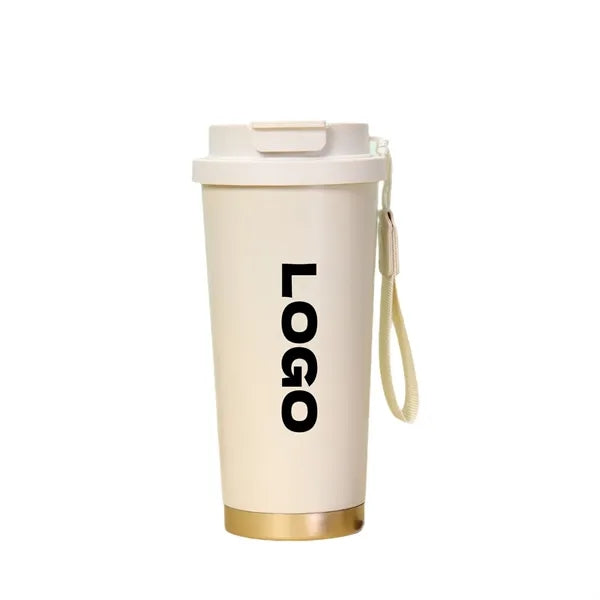 316 Stainless Steel Straw Dual-Drink Insulated Cup