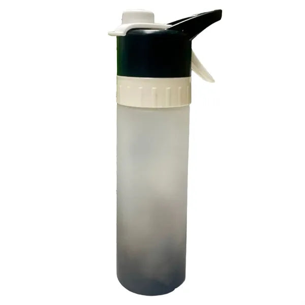 22-oz 2-in-1 Portable Sports Water Bottle with Mist Spray
