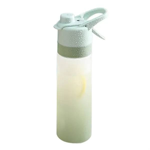 22-oz 2-in-1 Portable Sports Water Bottle with Mist Spray