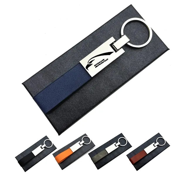 Universal Exquisite Leather Keychain For Men And Women