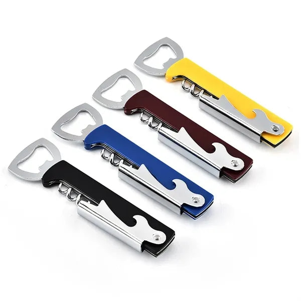 4-In-1 Wine Corkscrew Bottle Opener and Knife