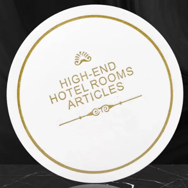 Full Color Customized Absorbent Paper Coaster
