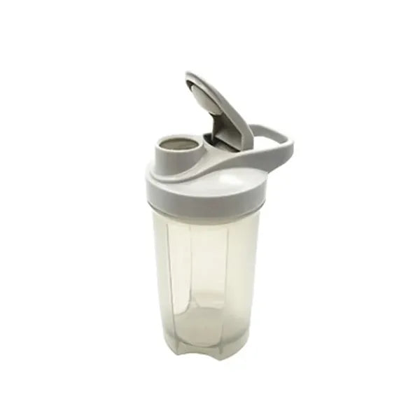 17-oz Shaker Bottle with Steel Whisk and Leakproof Lid