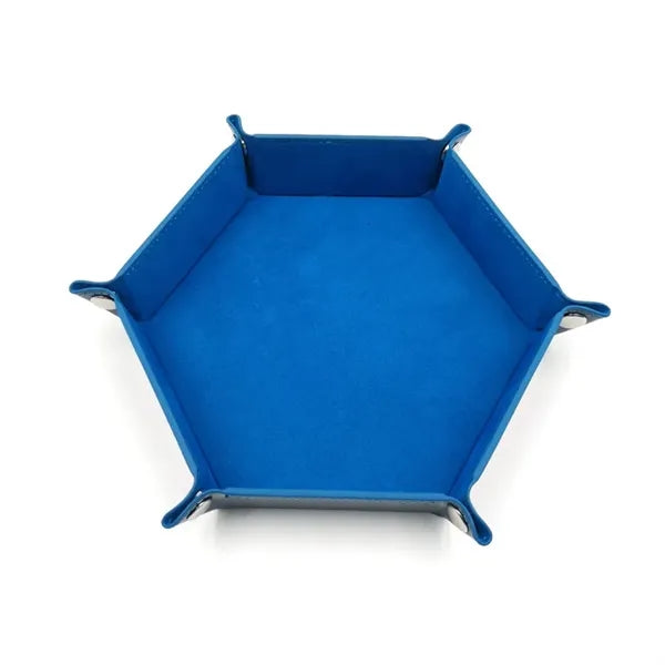 PU Foldable Hexagon Dice Tray