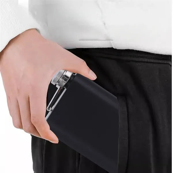 Pocket Hip Flask Matte Coated Bottle Free Shipping