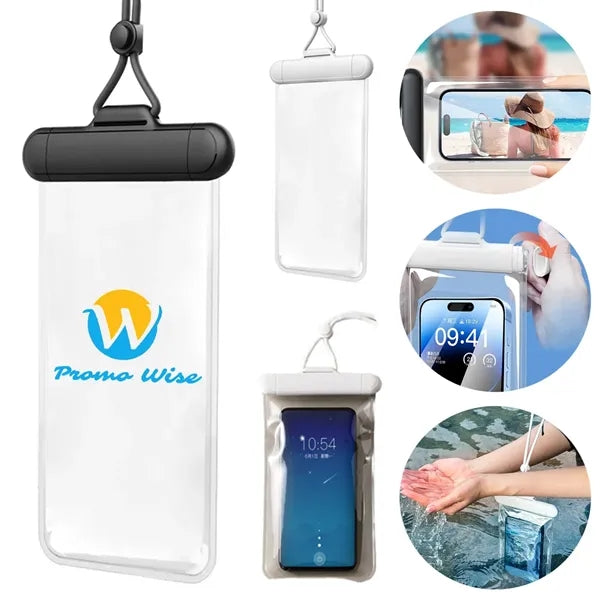 Waterproof Ultra Clear TPU Touchscreen-Friendly Phone Pouch