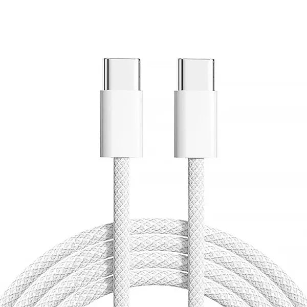 Nylon Braided Type-C to Type-C Fast Charging Cable